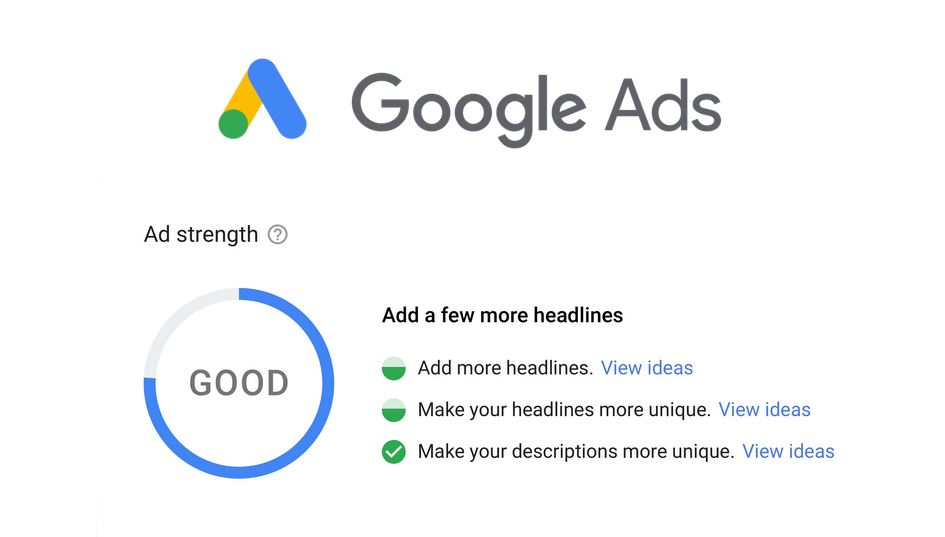 Google Ads introduit l'Ad Strength
